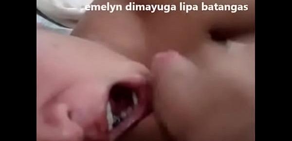  Emelyn dimayuga Lipa batangas loves taking a mouthful of cum